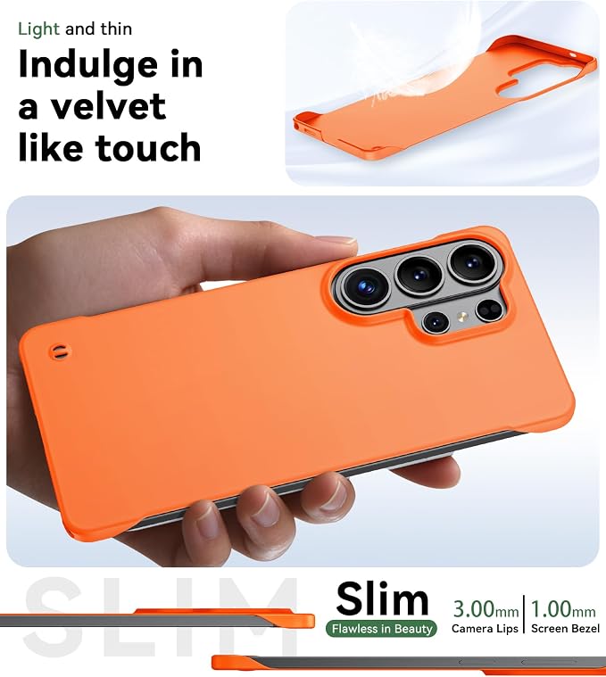 GRECAZO Slim Borderless for Samsung Galaxy S26 Phone Case 6.3" Ultra-Thin - Image 4