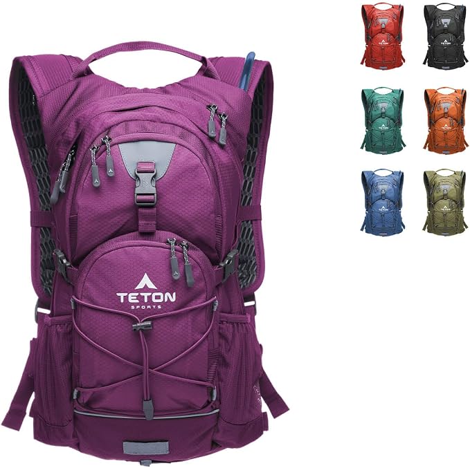Teton Oasis/Trailrunner Hydration Backpack – Lightweight Water Pack by Teton