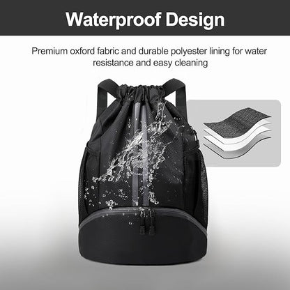 Hoedia Sports Drawstring Backpack - Image 6