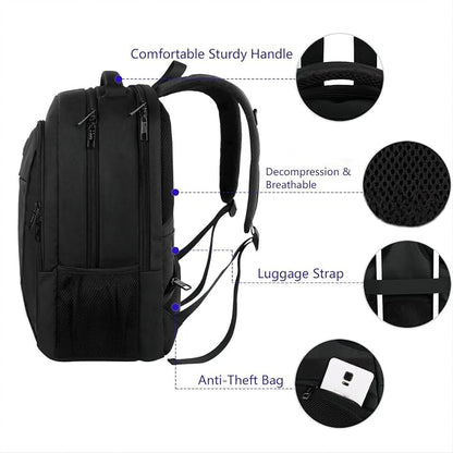 MATEIN Business Laptop Backpack, 15.6 Inch Travel Laptop Bag Rucksack, - Image 10