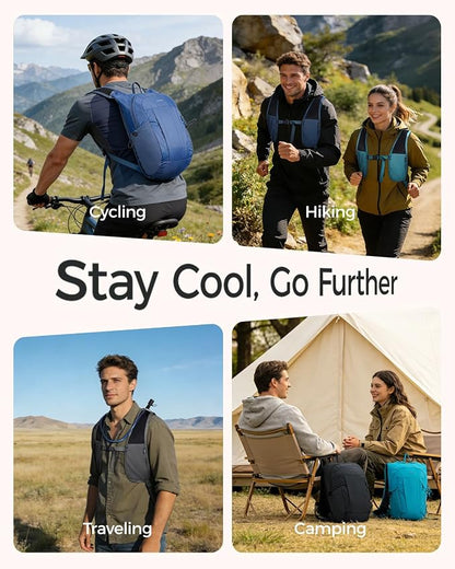 ECOHUB 15L Lightweight Packable Hiking Backpack - Image 7