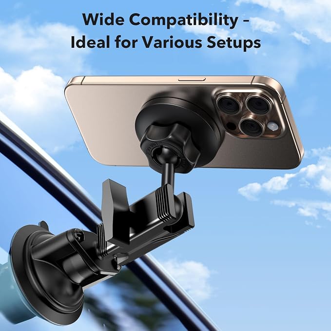 Magnetic Phone Mount with 20mm Ball Base – Ultra-Stable Anti-Slip Magnetic - Image 6