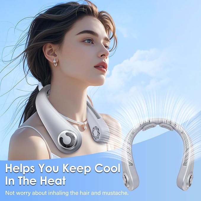 Portable Lightweight Neck Fan - Image 3