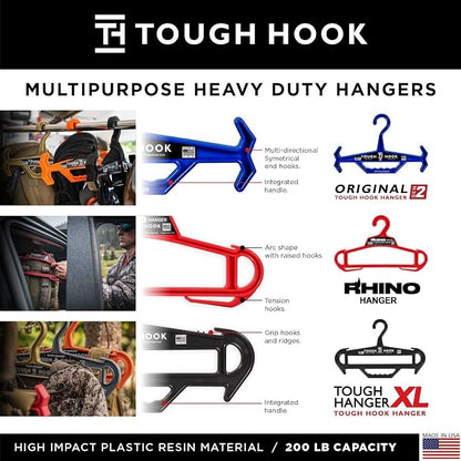 Tough Hook Original Heavy Duty Hangers – The Superhero of Hangers USA-Made - Image 5