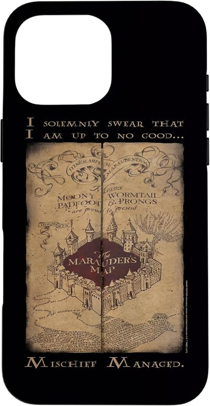 iPhone 16 Pro Max Harry Potter Marauder's Map Words Case by HarryPotter