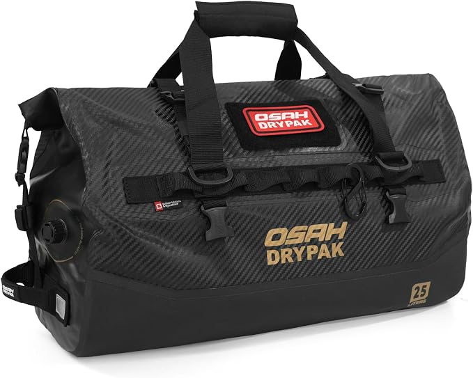 OSAH DRYPAK Waterproof Duffel Bag 25L/40L/60L – Heavy-Duty Motorcycle Tail Bag by OSAHDRYPAK