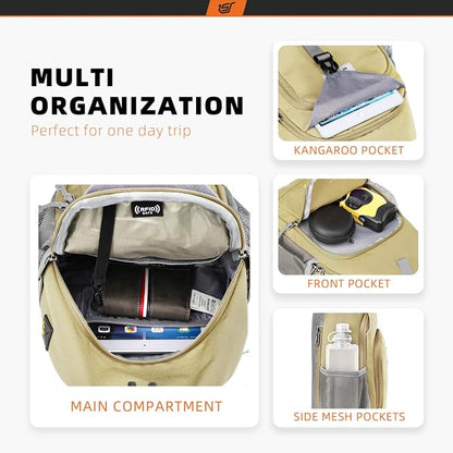 SKYSPER Sling Bag RFID Crossbody Sling Backpack Cross Body Shoulder Bag Travel - Image 2