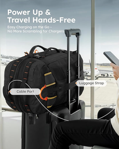 Tolaccea Travel Backpack for Men Women, 40L-50L Carry On Backpack - Image 10