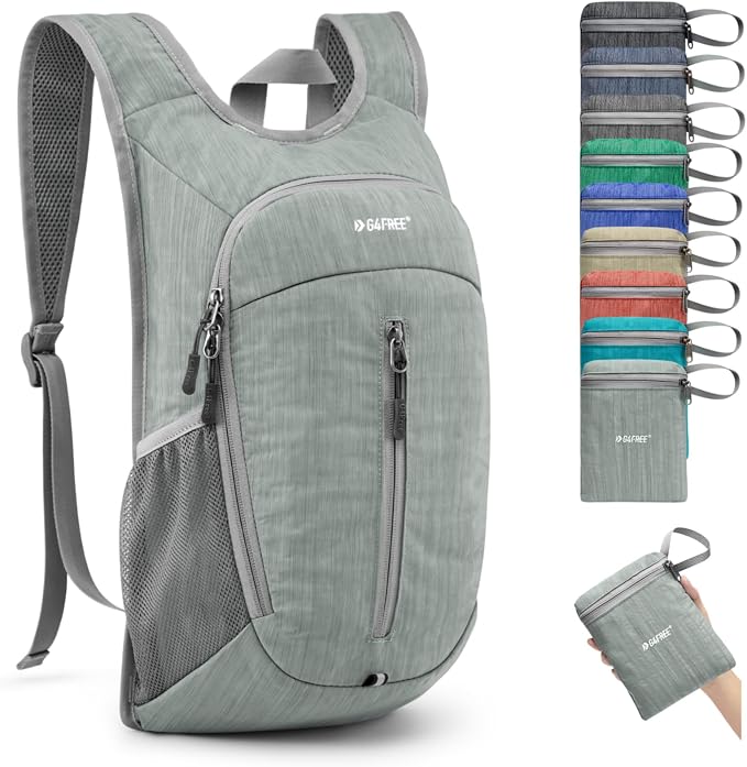 G4Free 10L Hiking Backpack Small Travel Hiking Daypack Lightweight Packable by G4Free