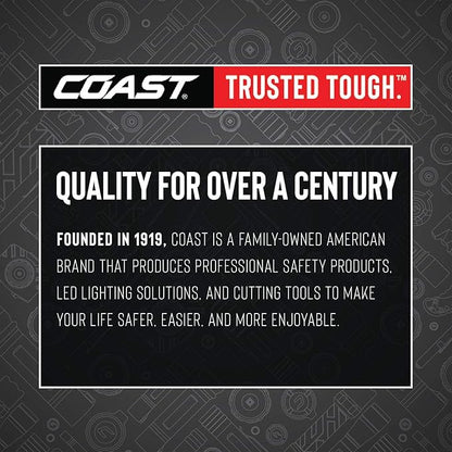 Coast® FL19 365 Lumen Dual Color LED Headlamp, Batteries & Hard Hat Clips - Image 11