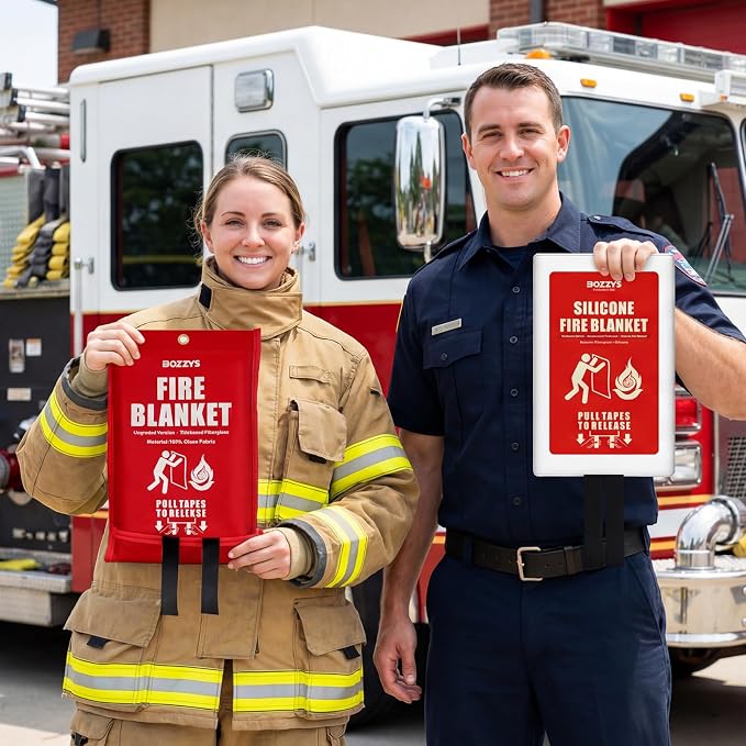 Fire Blanket | Not Prickly Prepared Fire Suppression | 60"x60" Fire Blankets - Image 7