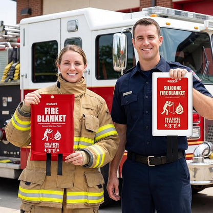 Fire Blanket | Not Prickly Prepared Fire Suppression | 60"x60" Fire Blankets - Image 7