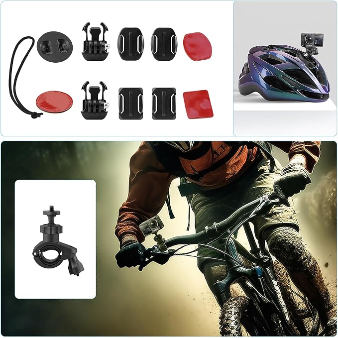Action Camera Accessories Kit - Image 5