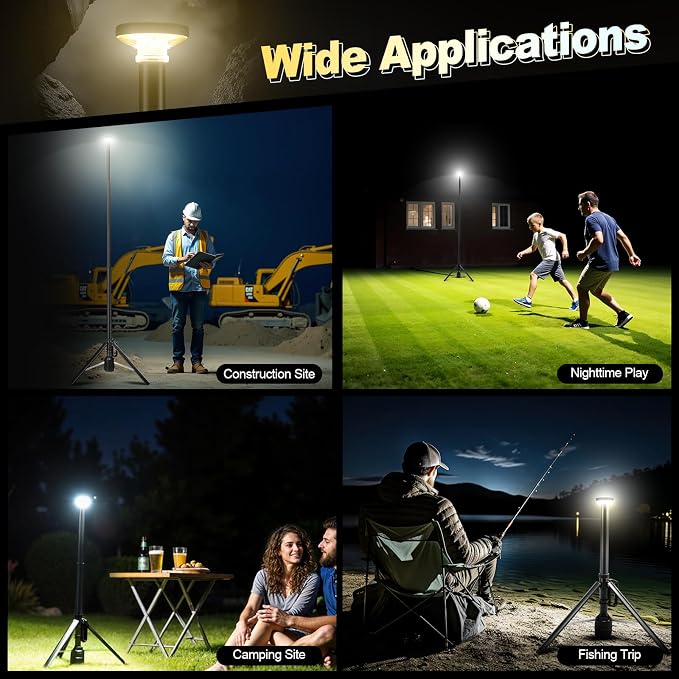 SYLSTAR 360° Rechargeable Work Light - Image 9