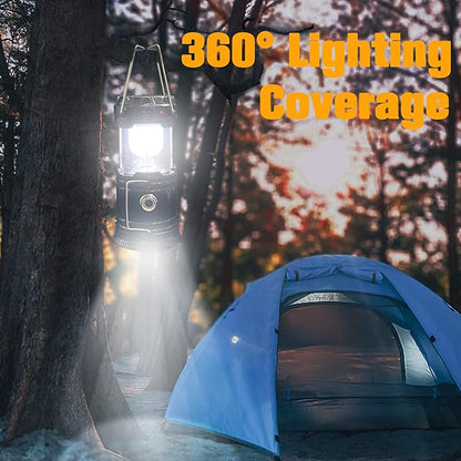 Collapsible Portable LED Camping Lantern XTAUTO Lightweight Waterproof Solar - Image 2