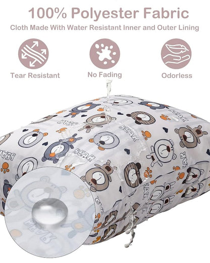 ALVA ALVABABY 3pcs Cloth Diaper Wet Dry Bags Waterproof Reusable - Image 2