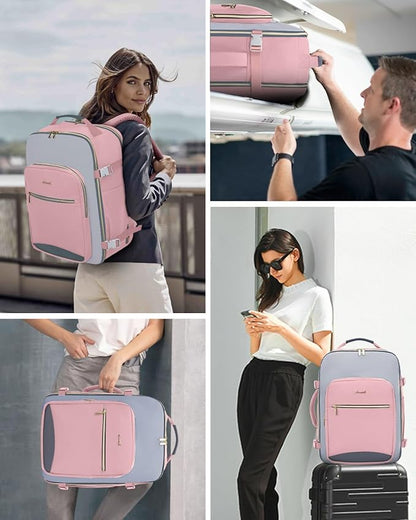LOVEVOOK 40L Travel Backpack for Women & Men, Airline Approved Carry On Luggage - Image 6