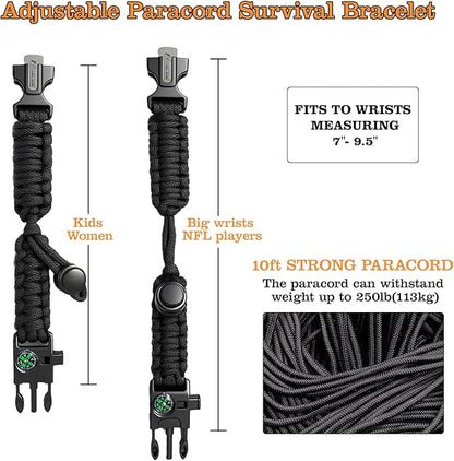 Paracord Survival Bracelet - Image 3