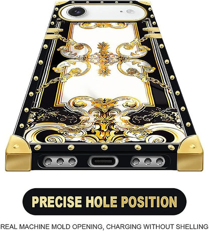 for iPhone 17 Air Case Luxury Golden Decoration - Image 5