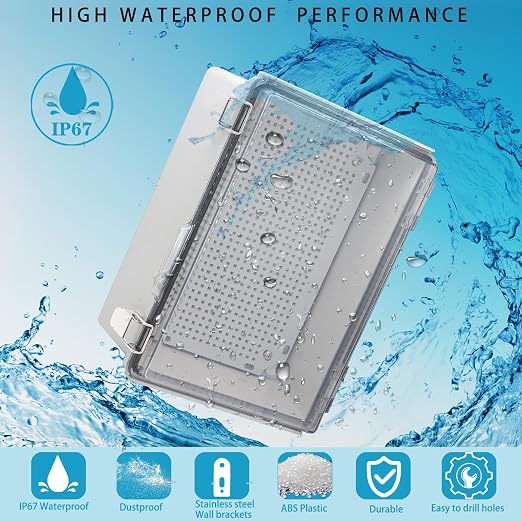 Waterproof Electrical Box Junction Box Weatherproof IP67 ABS Plastic Enclosure - Image 2
