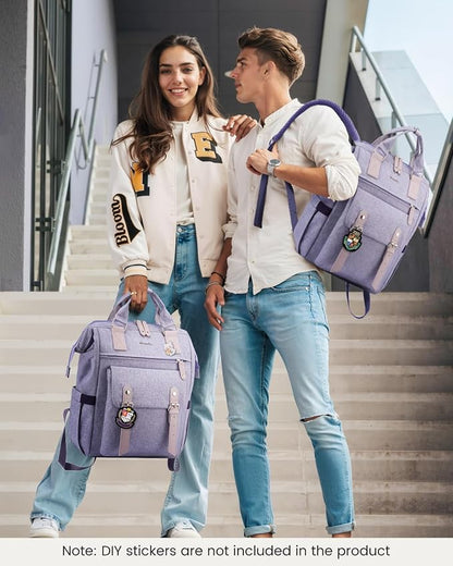 LOVEVOOK Laptop Backpack Purse for Women, Cute College School Backpack Bookbag - Image 2