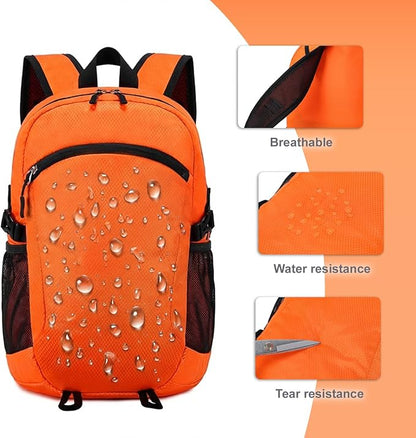 Lightweight Hiking Backpack 18L Packable Foldable Small Daypack Collapsible - Image 6