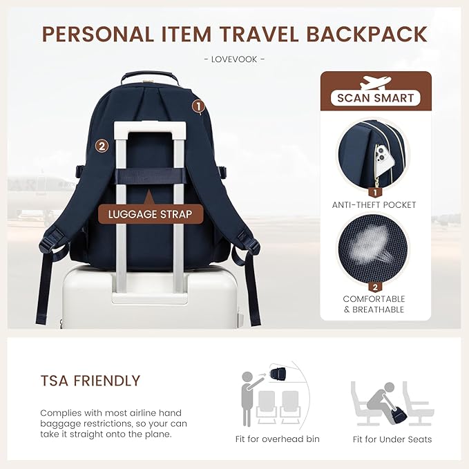 LOVEVOOK Laptop Backpack for Women - Image 6