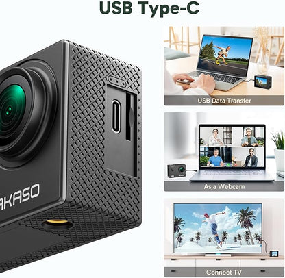 AKASO EK7000 4K30FPS 20MP WiFi Action Camera - Image 9