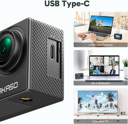 AKASO EK7000 4K30FPS 20MP WiFi Action Camera - Image 9