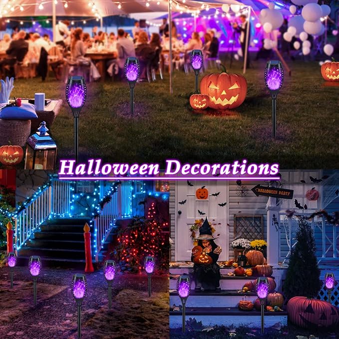 KYEKIO Halloween Decorations Outdoor, Solar Torch Lights - Image 6