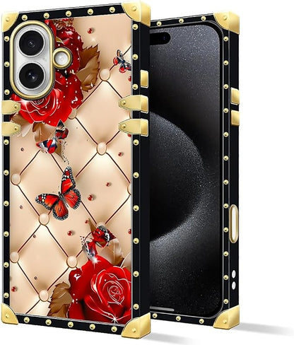 for iPhone 17 Case Luxury Golden Decoration - Image 2