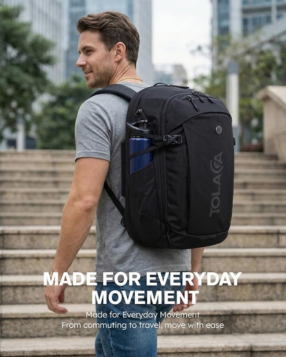 Tolaccea Travel Laptop Backpack 32L, TSA Friendly Flight Approved Computer Work - Image 10