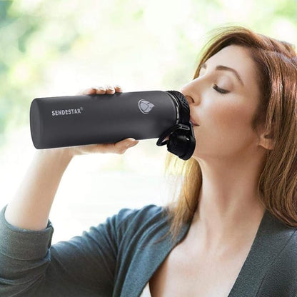 SENDESTAR Stainless Steel Water Bottle, Wide Mouth 32 oz Water Bottle - Image 5