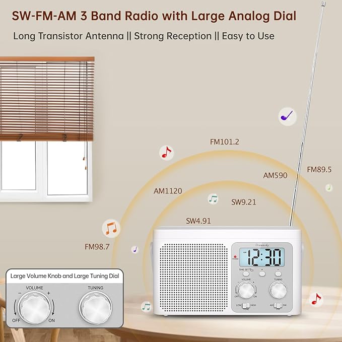 DreamSky AM FM Radio Portable - Image 2