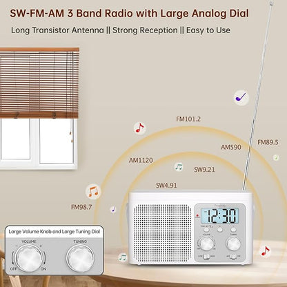 DreamSky AM FM Radio Portable - Image 2