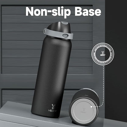 40 oz Insulated Water Bottle for Sports: Meoky Stainless Steel Water Bottle - Image 8