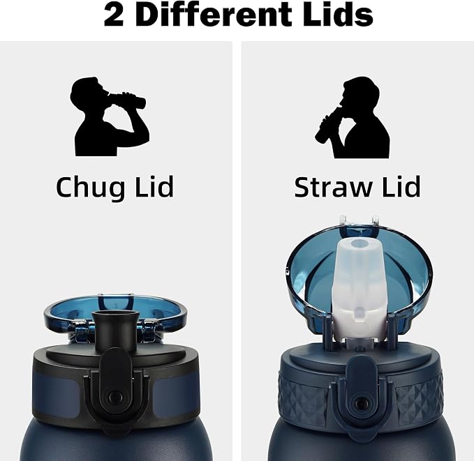 Oldley Insulated Water Bottle 12oz Water Bottles - Image 2
