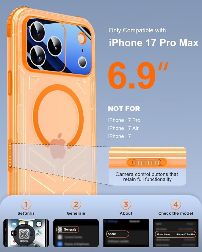 for iPhone 17 Pro Max Waterproof Case - Image 2