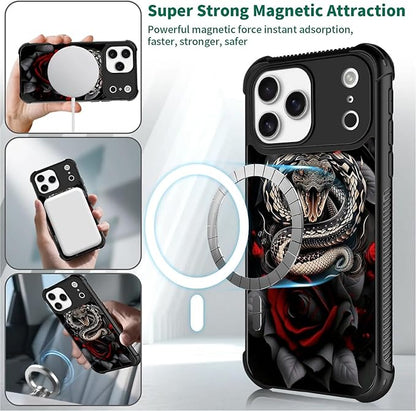 for iPhone 17 Pro Max Case, for MagSafe Graphic Design for Girl Boy Soft - Image 4