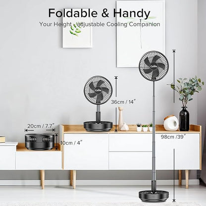 Czlife F9 Portable Fan, 10000mAh Rechargeable Battery Powered - Image 2