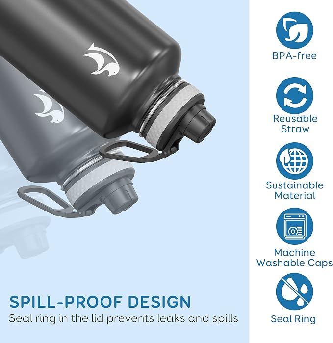 Insulated Water Bottle 87 oz - Image 4