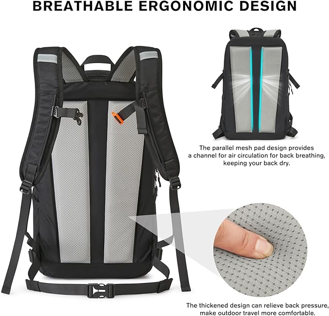 G4Free 30L Lightweight Hiking Backpack - Image 6