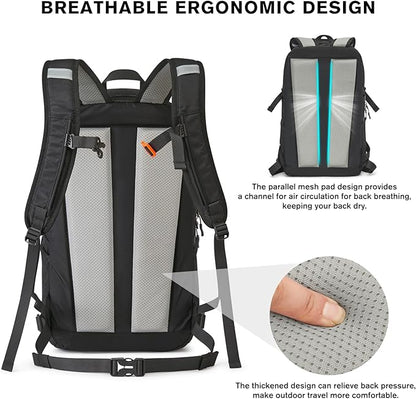 G4Free 30L Lightweight Hiking Backpack - Image 6