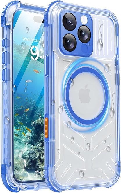 for iPhone 16 Pro Waterproof Case by Haireca