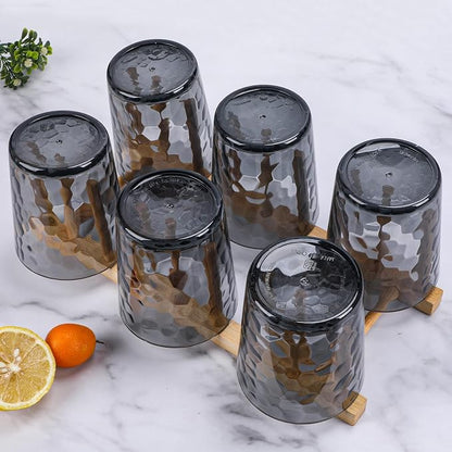 BPA-Free Plastic Tumblers 6 Pack | Reusable Dishwasher Safe | Stackable - Image 5