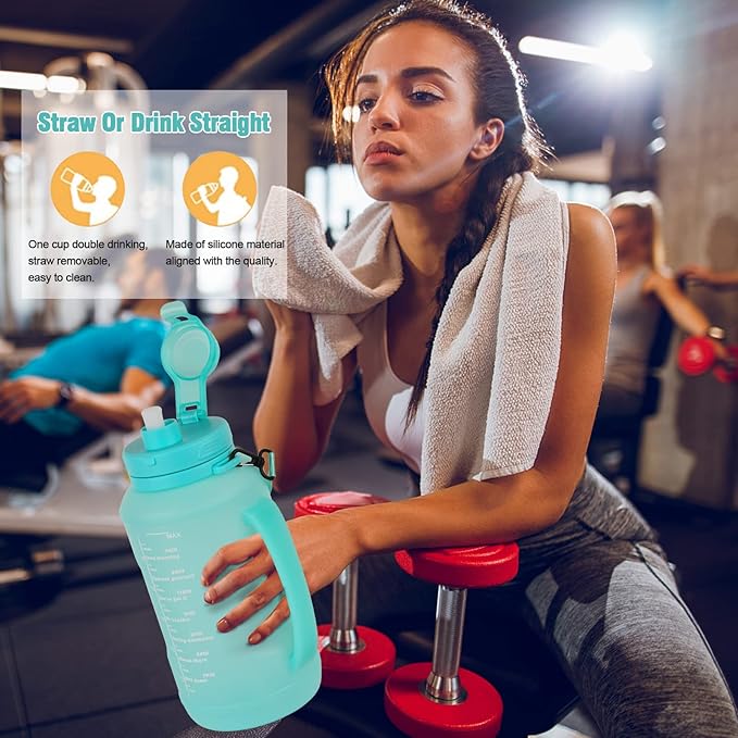 Collapsible Water Bottles, 2L/64OZ travel water bottle Bottle - Image 2