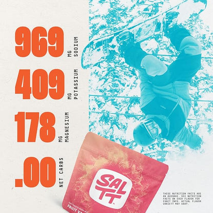 SALTT Electrolytes Powder Packets, Fruit Variety Pack - Image 3