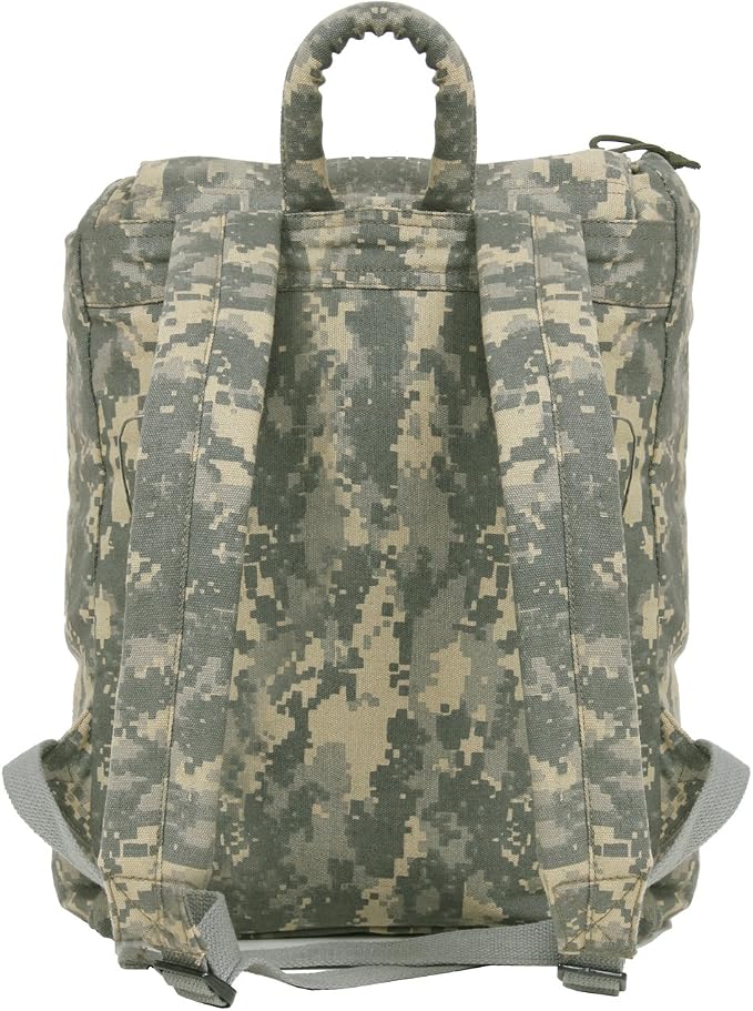 Rothco Canvas Daypack – Heavy-Duty Cotton Canvas Backpack - Image 3