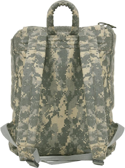 Rothco Canvas Daypack – Heavy-Duty Cotton Canvas Backpack - Image 3