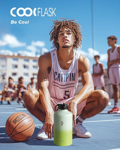 Coolflask 128 oz Gallon Water Bottle Insulated - Image 6